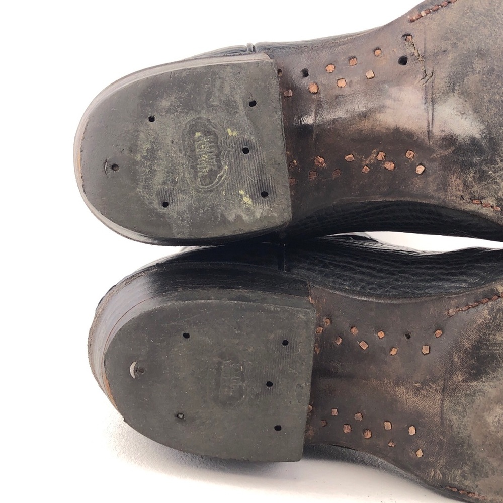 Nocona 817 Black Deertan Western Boots 10.5 E - Picture 10 of 16